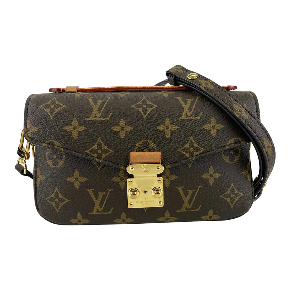 LOUIS VUITTON Pochette Metis EW Shoulder Bag Brown